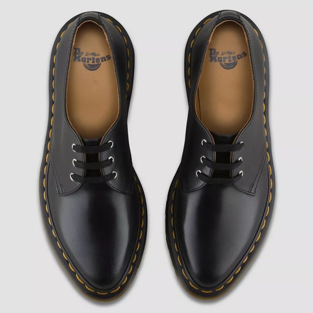 Dr. Martens Dupree Leather Black Oxfords Women’s Size 8